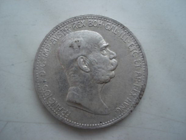 1 krone 1848-1908