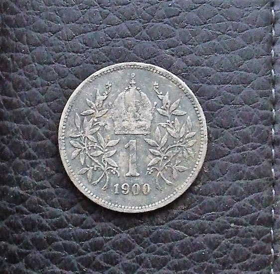 1 koruna 1900