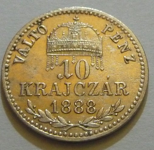 10 KRAJCZÁR 1888