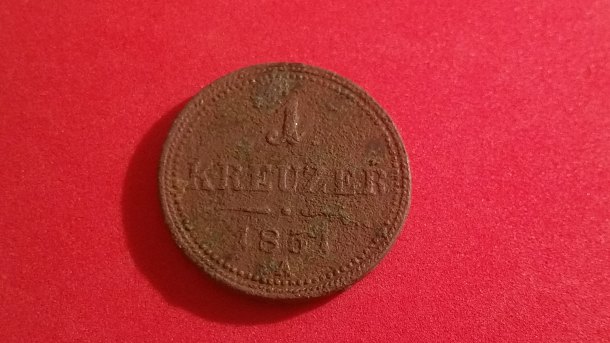 1 Krejcar 1851 (František Josef I.)