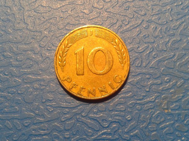 10 pfennig