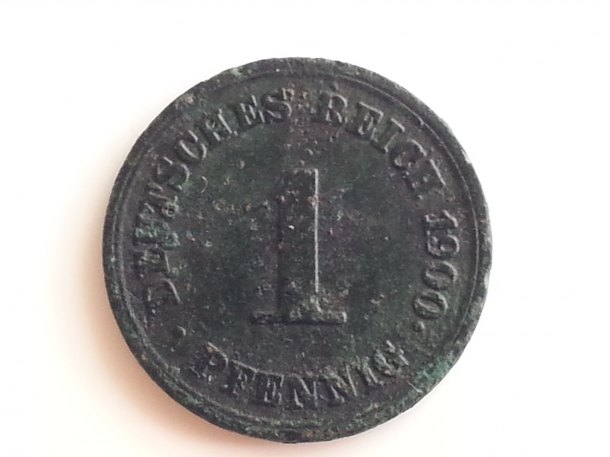 1 pfennig 1900