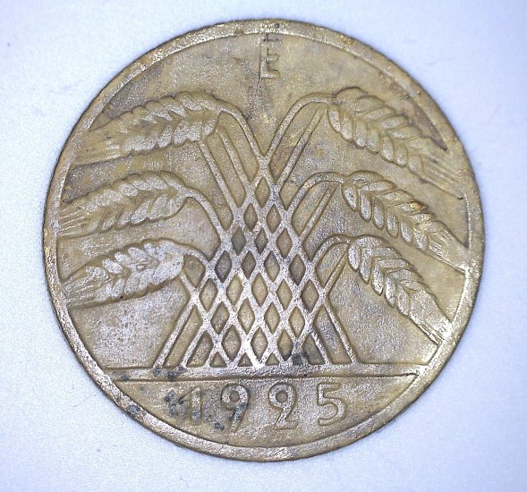 10 Reichspfennig 1925 E