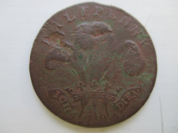 George prince of Wales, Half Penny