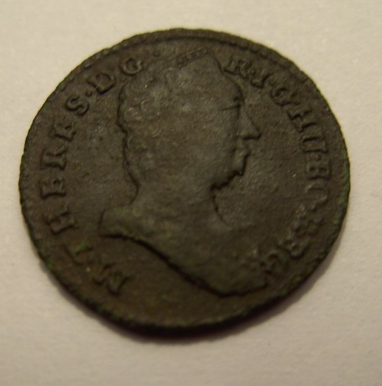 1 pfening - 1/4 krejcar 1759