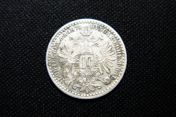 10 Kreuzer (Desetikrejcar) 1871