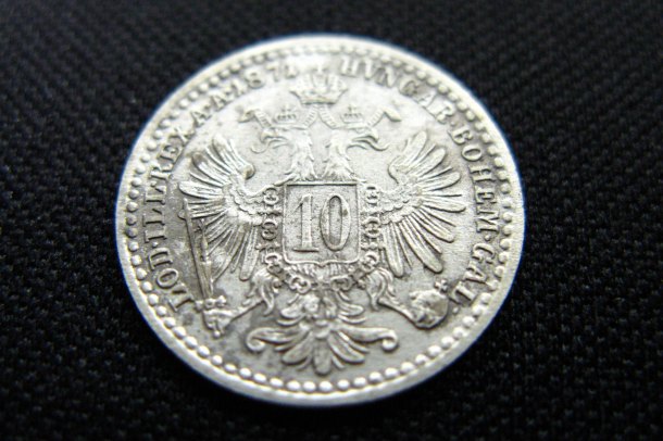 10 Kreuzer (Desetikrejcar) 1871