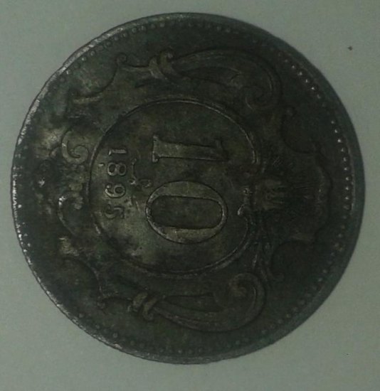 10 heller 1895