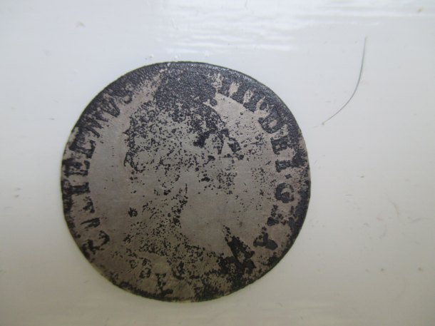 William III, Shilling falzum