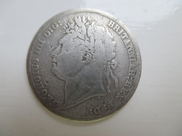 George IIII one shilling