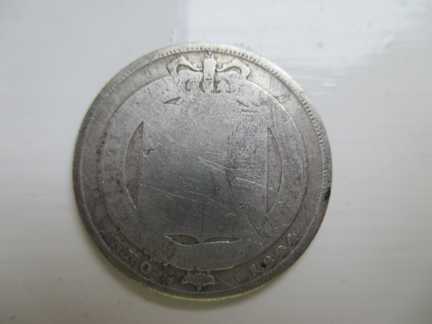 George IIII one shilling