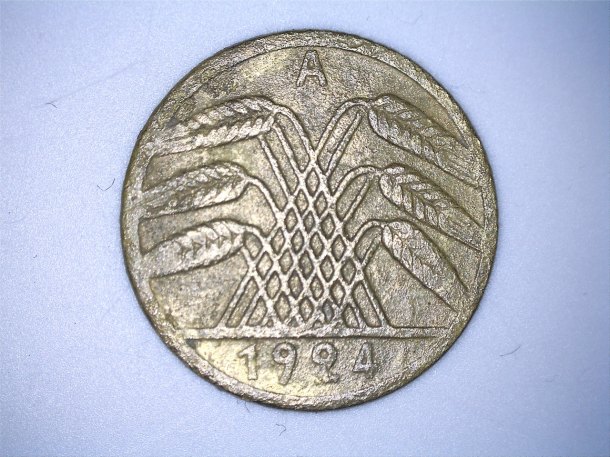 5 Rentenpfennig 1924 A