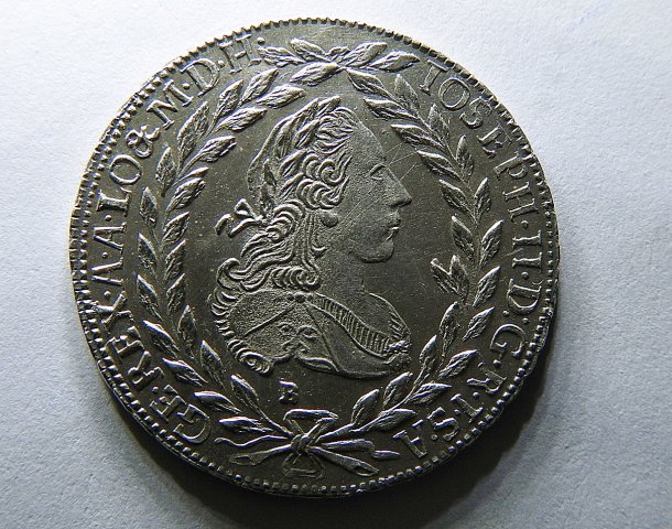 20 Kreuzer Josef II striebro