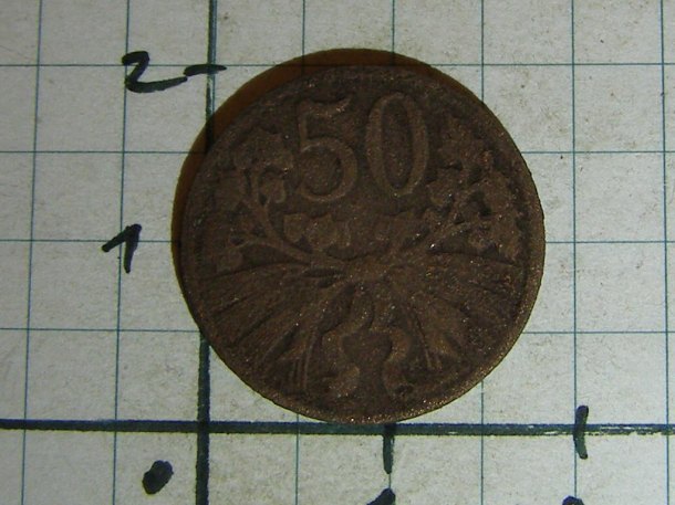 50 haléřů 1947