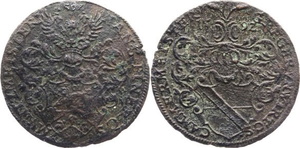 Rechenpfennig 1592