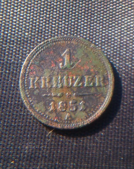 1 Kreuzer 1851