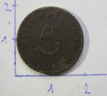 5 pfennig lesní