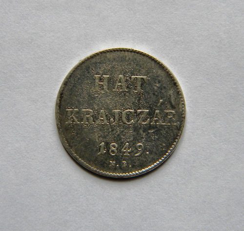 Hat krajczár 1849