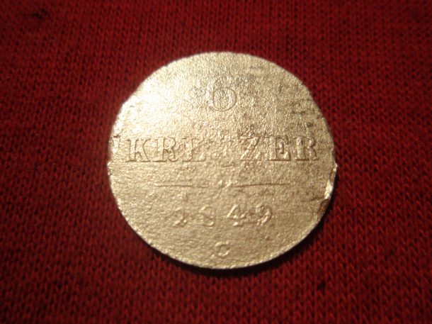 6 Krejcarů 1849 C