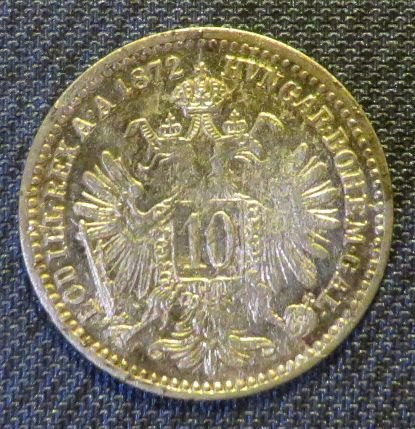 10 Kreuzer 1872