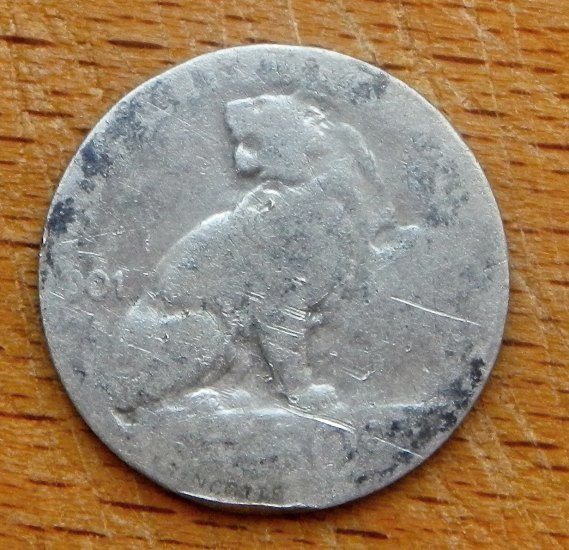 50 centimes Leopold II