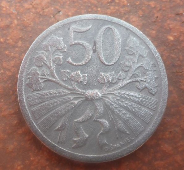 50haléř 1922