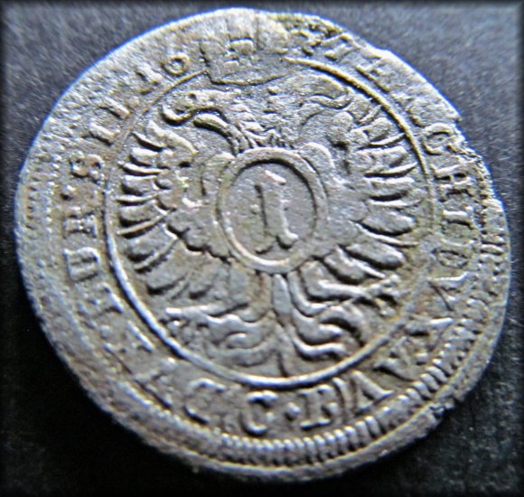 1 krejcar 1697 Leopold I.