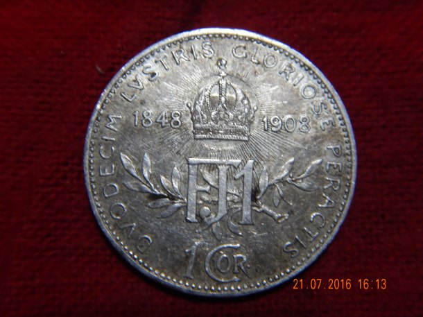 Koruna F.J.I. 1908