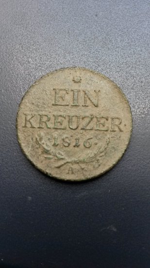 EIN KREUZER 1816