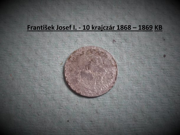 10 krajczár 1869