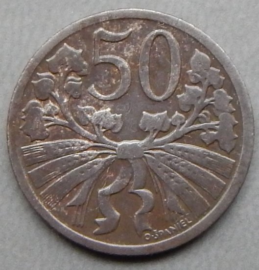 50 Haléřů 1921