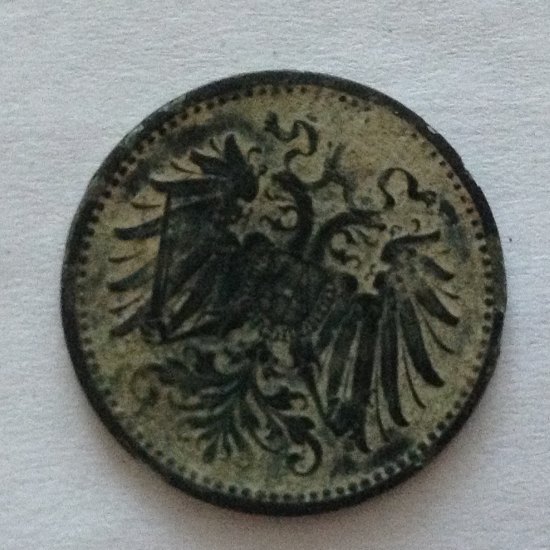 1 haleř(1heller)