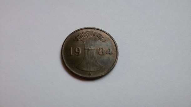 1 Reichspfennig 1934