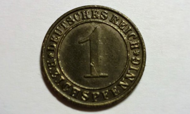 1 Reichspfennig 1934