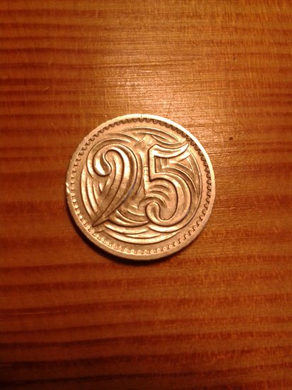 25haléř