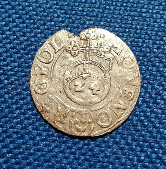 Zikmund III. Vasa 1586 - 1632, Poltorak ( 1/24 tolaru)