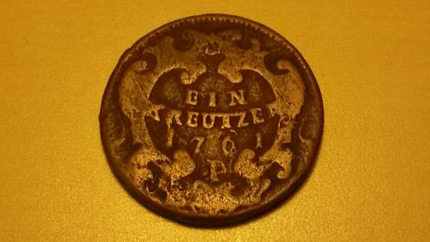 Ein kreutzer (rok 1761)