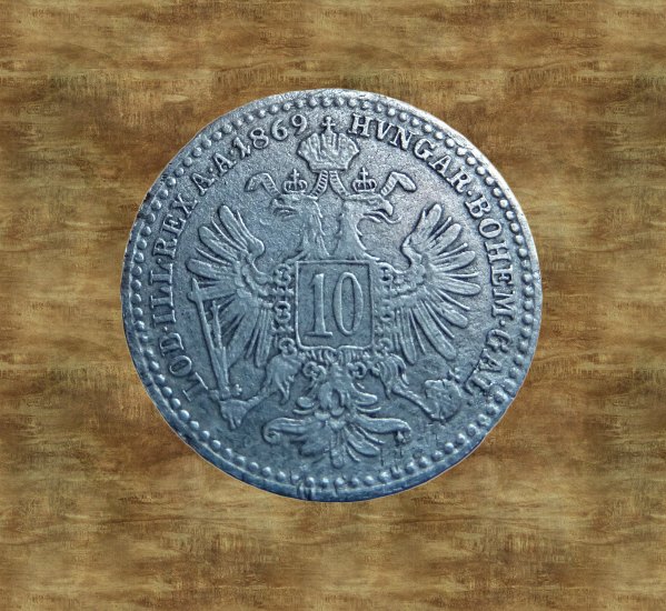 10 Kreuzer 1869