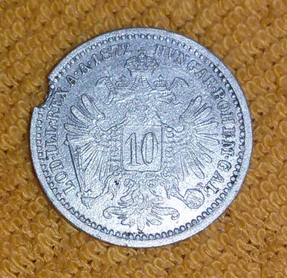 10 krejcar 1872