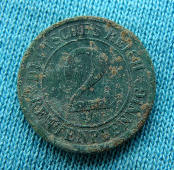 2 pfennig polní