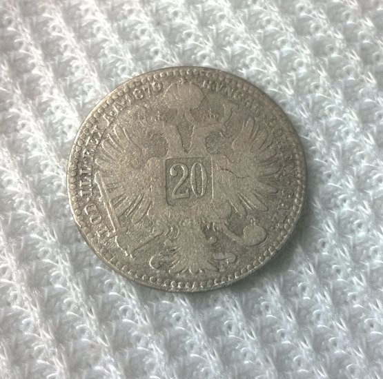 20 Kreuzer 1870