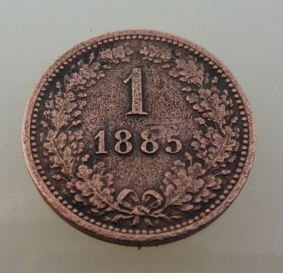 1 kreuzer 1885