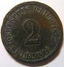 2 Pfennig 1875