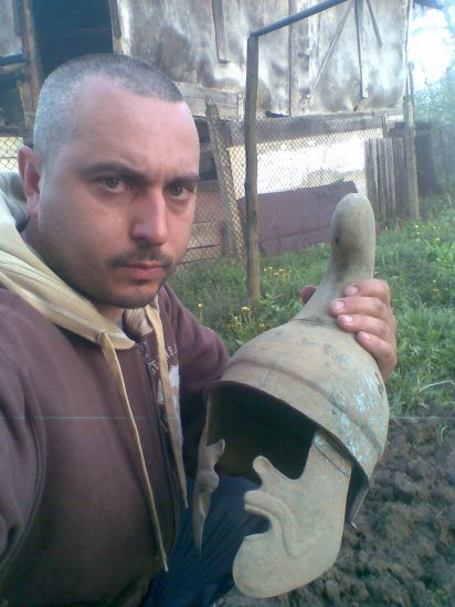 Bronze helmet - tacia bulgaria