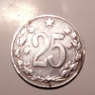 25 Haléř 1953