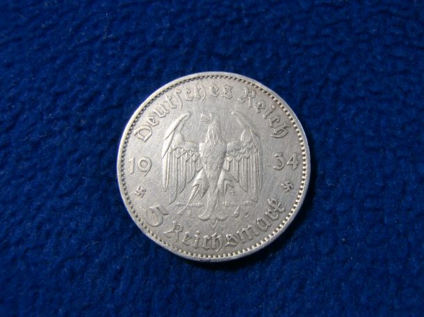 5 REICHSMARK