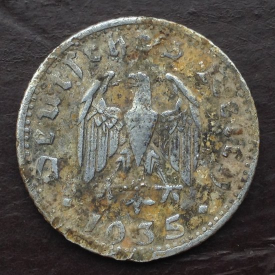 50 pfenik 1935 A