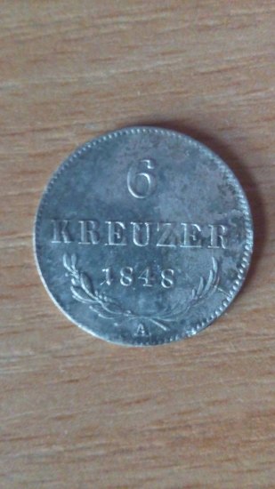 6 Kreuzer 1848 + mince z víkendu