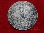 20 kreuzer 1869