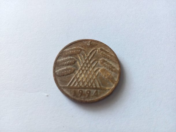 Pěkný 10 pfennig 1924